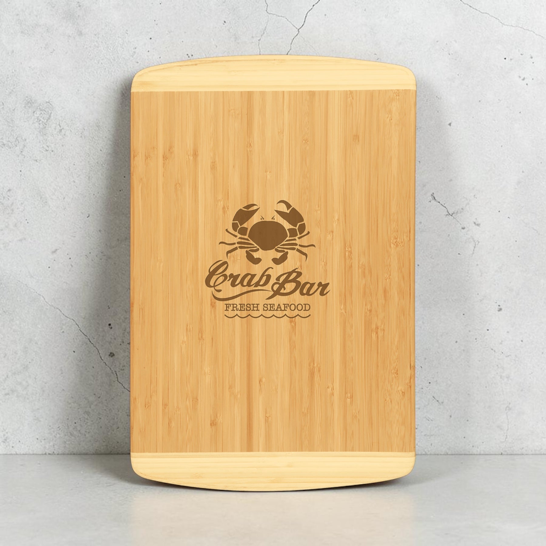 Bamboo 2 Tone Cutting Board 13 1/2”x11 1/2”