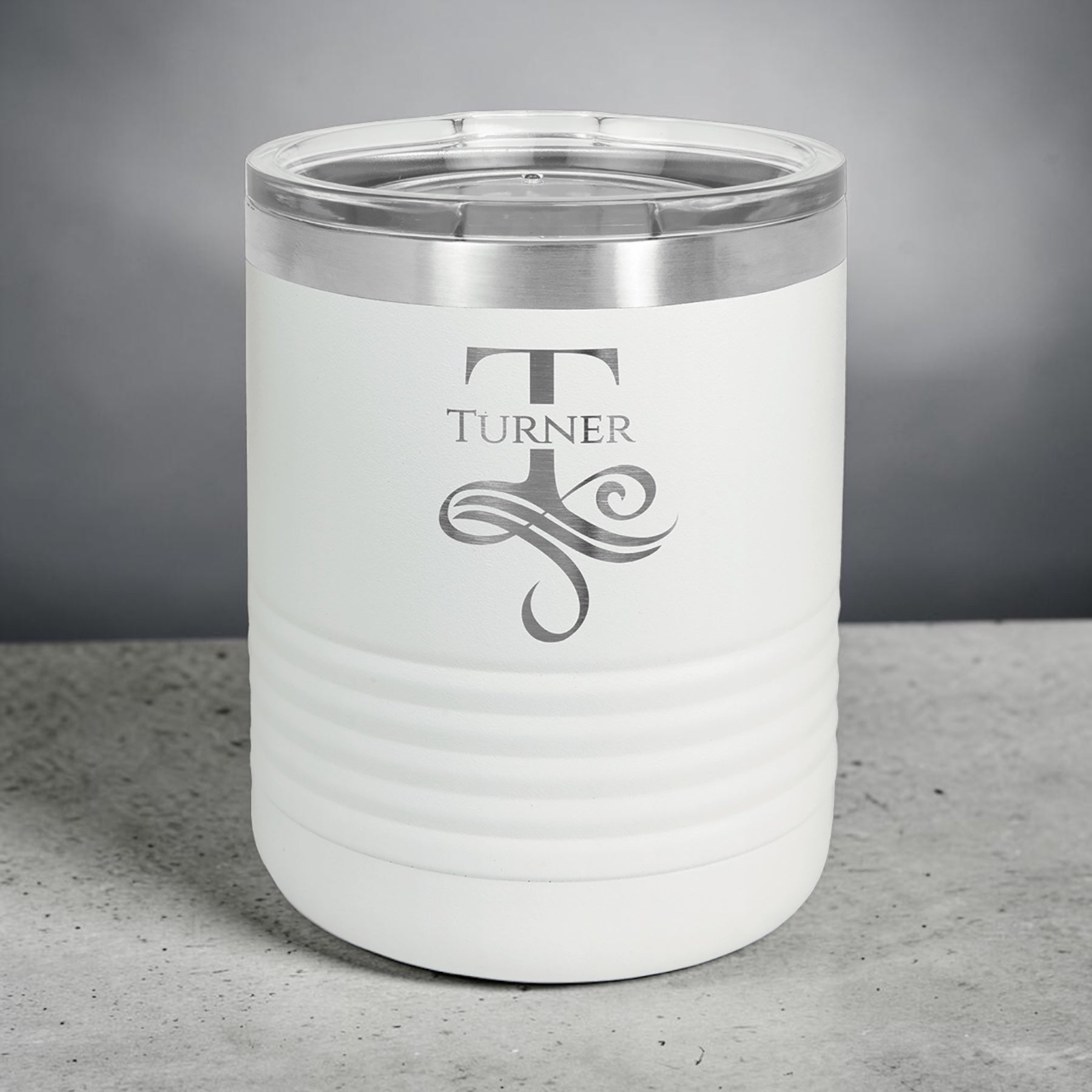 10oz Rocks Tumbler with Standard Lid