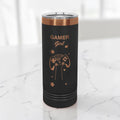22oz Skinny Tumbler with Slider Lid