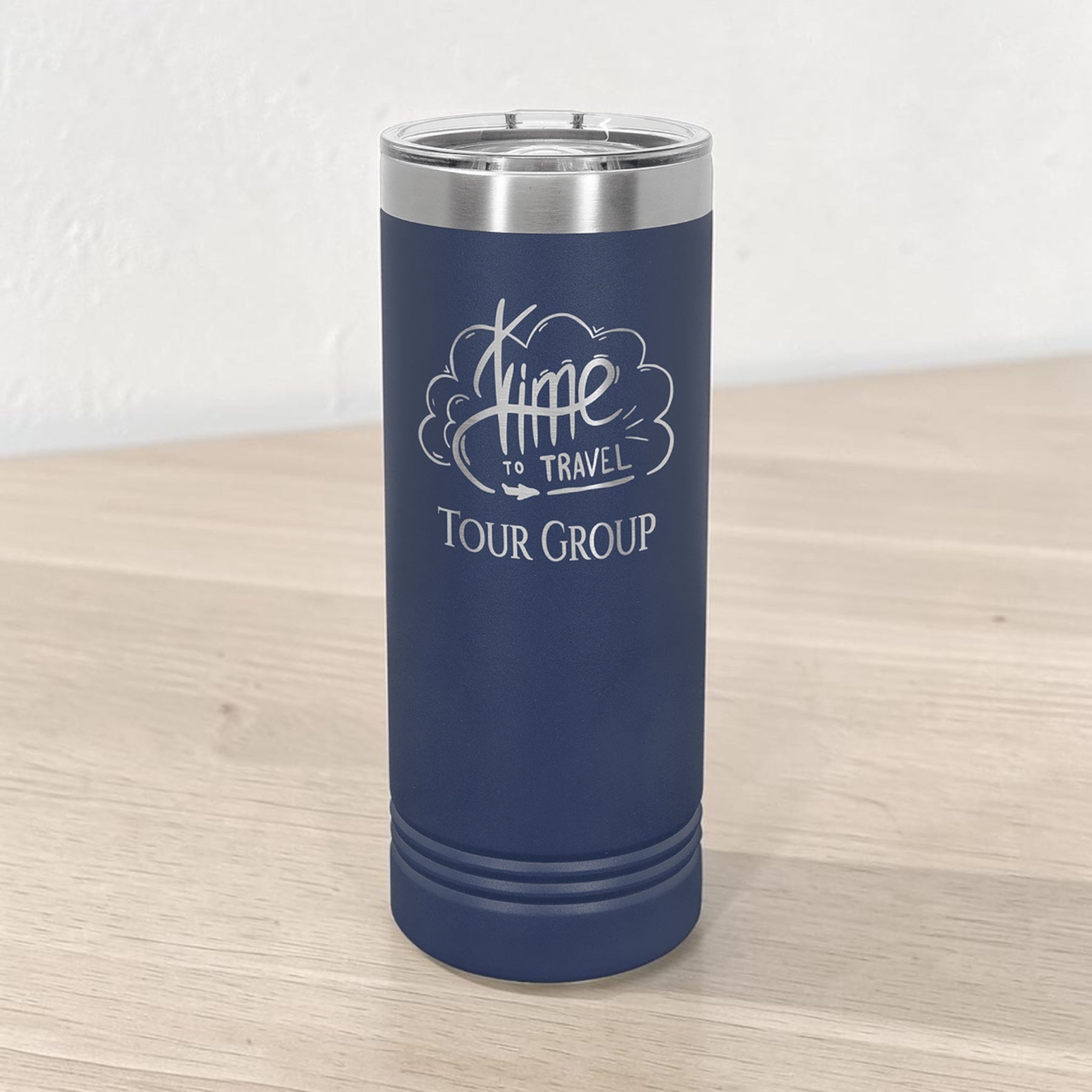 22oz Skinny Tumbler with Slider Lid