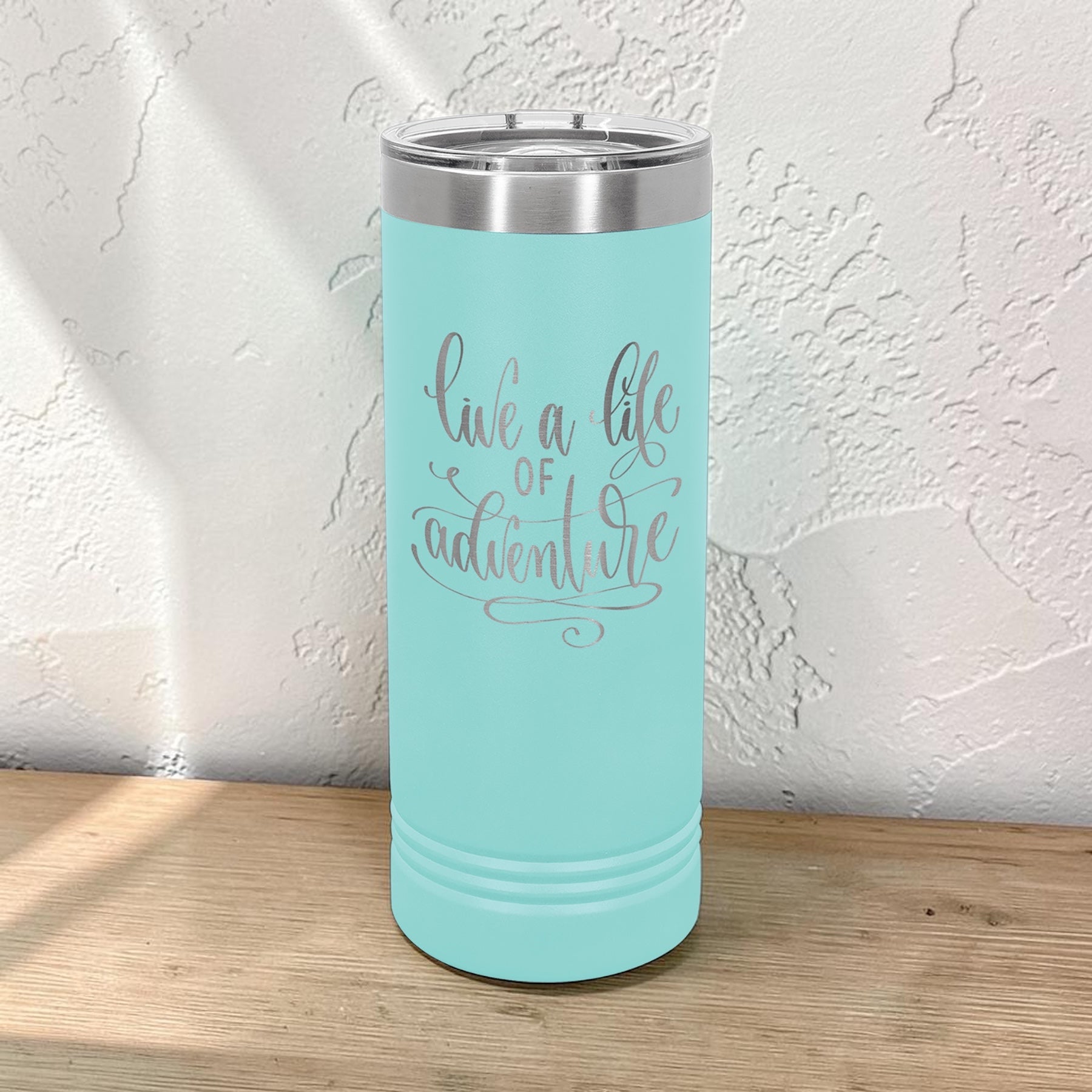 22oz Skinny Tumbler with Slider Lid