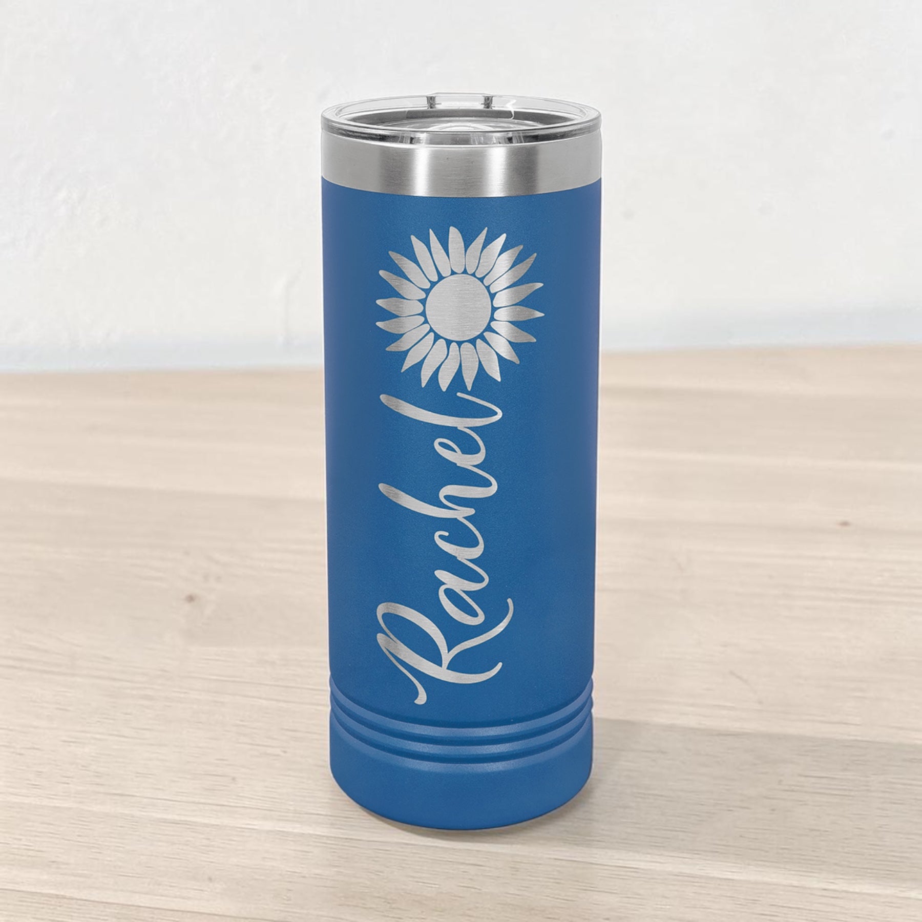 22oz Skinny Tumbler with Slider Lid