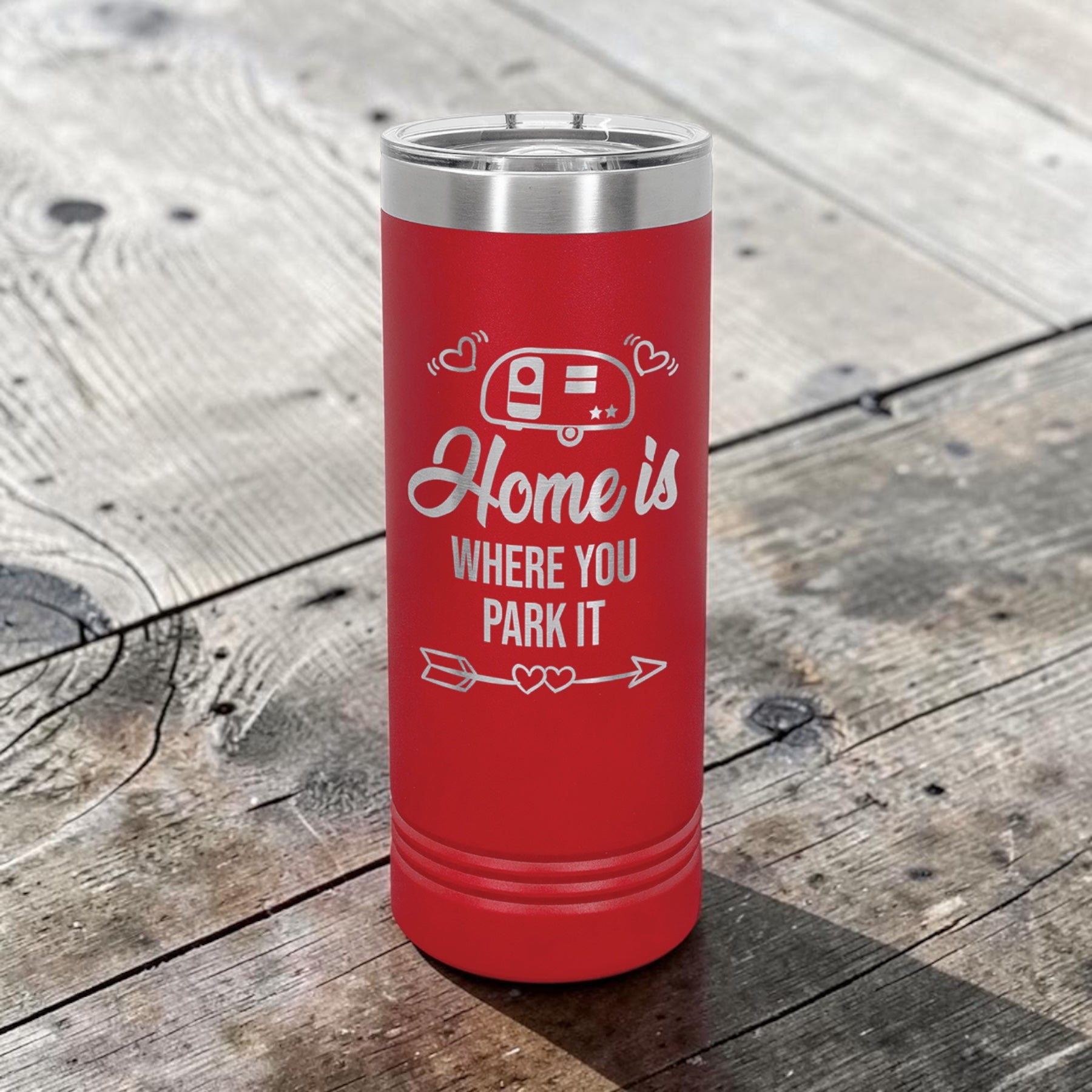 22oz Skinny Tumbler with Slider Lid